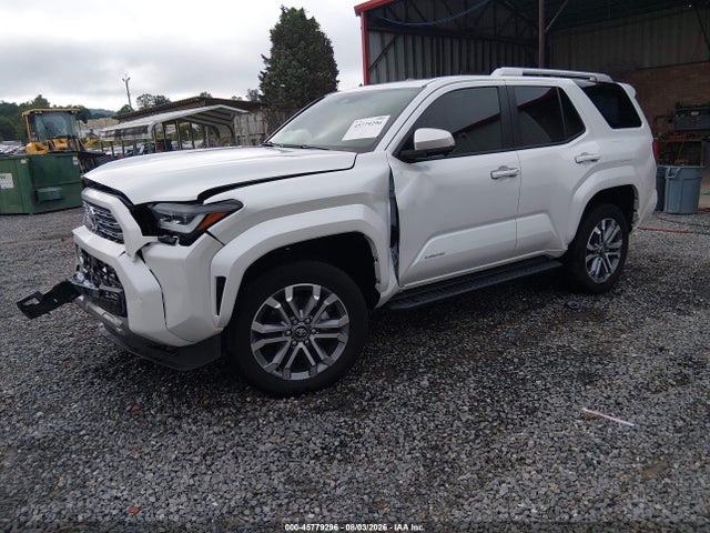 2025 Toyota 4runner Limited მანქანა იყიდება აუქციონზე, vin: JTEVA5BR9S5074188, აუქციონის ნომერი: 45779296