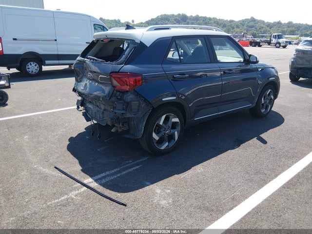 45779334 :رقم المزاد ، KMHRC8A36LU029565 vin ، 2020 Hyundai Venue Denim مزاد بيع