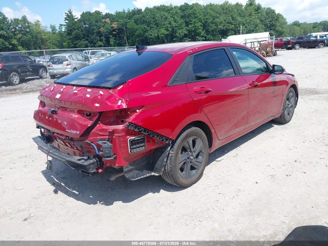 Auction sale of the 2023 Hyundai Elantra Hybrid Blue, vin: KMHLM4AJXPU070068, lot number: 45779386