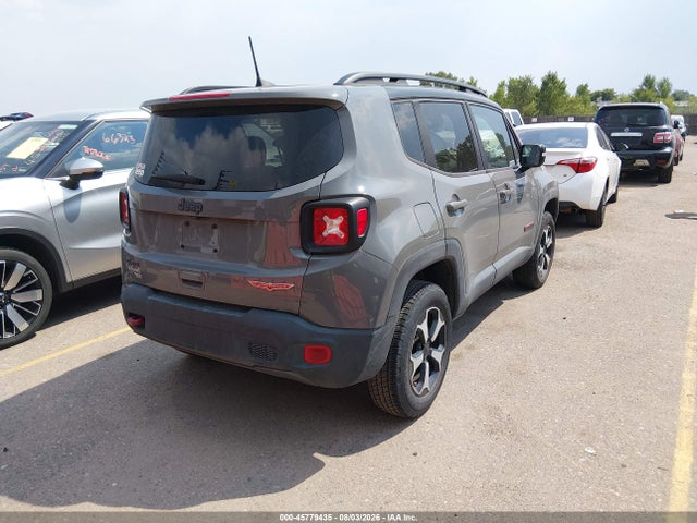 45779435 :رقم المزاد ، ZACNJDC13NPN51973 vin ، 2022 Jeep Renegade Trailhawk 4x4 مزاد بيع