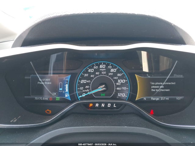 Aukcja sprzedaży 2016 Ford C-max Hybrid Sel, vin: 1FADP5BU7GL109497, numer aukcji: 45779457