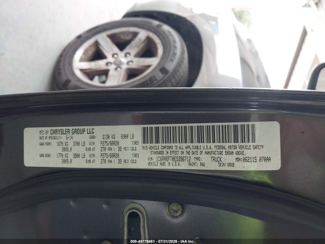 45779461 :رقم المزاد ، 1C6RR6FT0ES396712 vin ، 2014 Ram 1500 Express مزاد بيع
