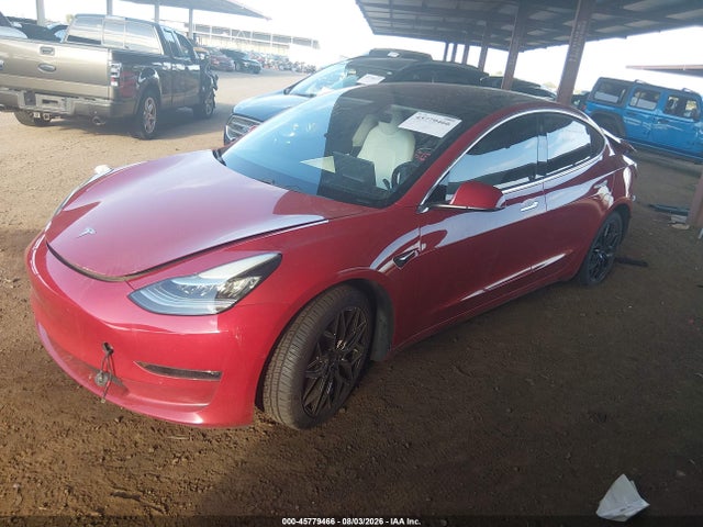 45779466 :رقم المزاد ، 5YJ3E1EB9JF075216 vin ، 2018 Tesla Model 3 Long Range/performance مزاد بيع