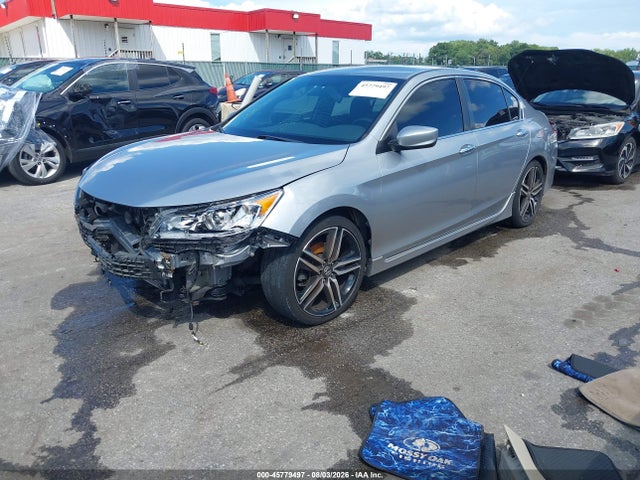 2017 Honda Accord Sport მანქანა იყიდება აუქციონზე, vin: 1HGCR2F50HA064919, აუქციონის ნომერი: 45779497