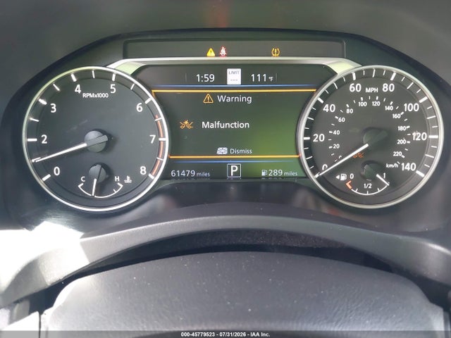 1N4BL4EV3MN355612 Nissan Altima Sl Fwd