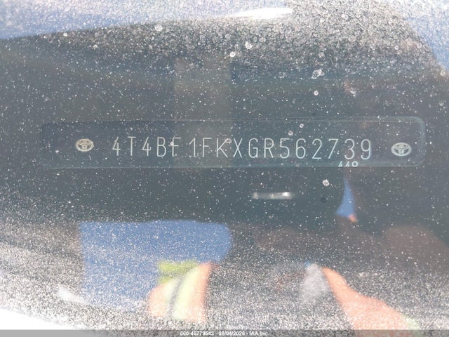Toyota CAMRY LE 2016 4T4BF1FKXGR562739 Image 9