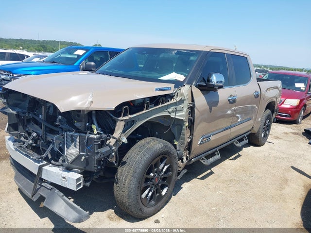 Продажа на аукционе авто 2026 Toyota Tundra Hybrid 1794 Edition Crewmax 5.5' Bed, vin: 5TFMC5DB0TX117395, номер лота: 45779590