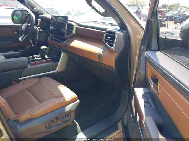 Продажа на аукционе авто 2026 Toyota Tundra Hybrid 1794 Edition Crewmax 5.5' Bed, vin: 5TFMC5DB0TX117395, номер лота: 45779590