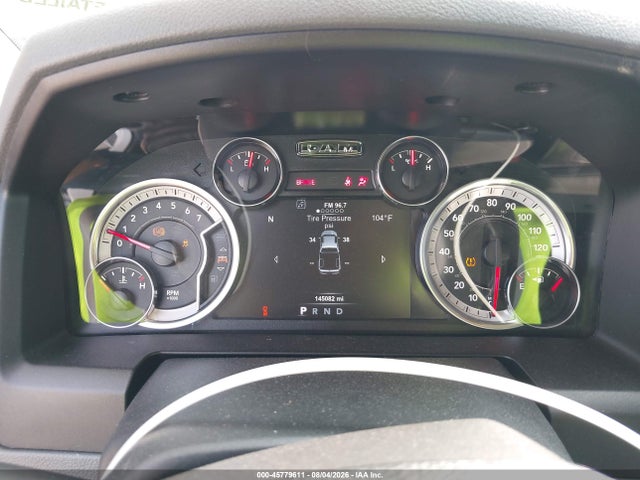 45779611 :رقم المزاد ، 1C6RR6LT5JS119584 vin ، 2018 Ram 1500 Slt مزاد بيع