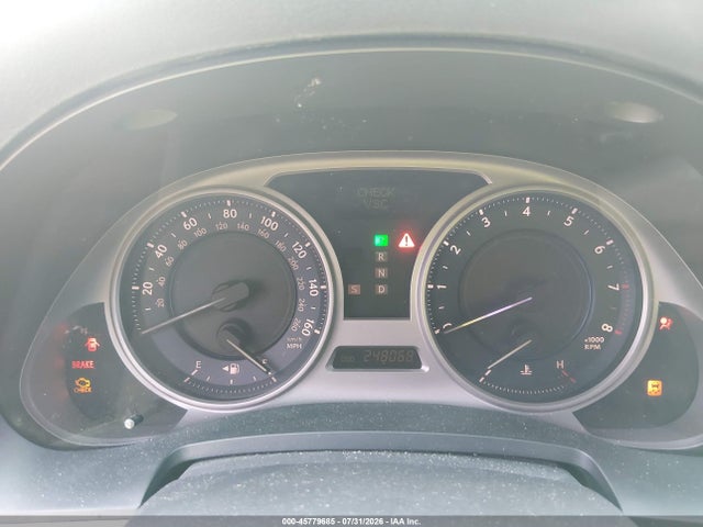 Продаж на аукціоні авто 2008 Lexus Is 250, vin: JTHBK262282078706, номер лоту: 45779685