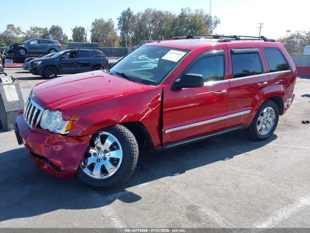 Продажа на аукционе авто 2009 Jeep Grand Cherokee Limited, vin: 1J8HR58T49C542419, номер лота: 45779699