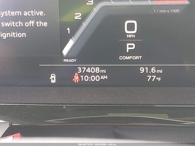 2023 Audi A3 Premium Plus 40 Tfsi Front-wheel Drive S Tronic მანქანა იყიდება აუქციონზე, vin: WAUBUDGY9PA086734, აუქციონის ნომერი: 45779703