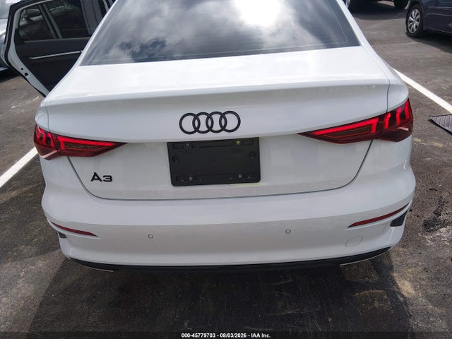 2023 Audi A3 Premium Plus 40 Tfsi Front-wheel Drive S Tronic მანქანა იყიდება აუქციონზე, vin: WAUBUDGY9PA086734, აუქციონის ნომერი: 45779703
