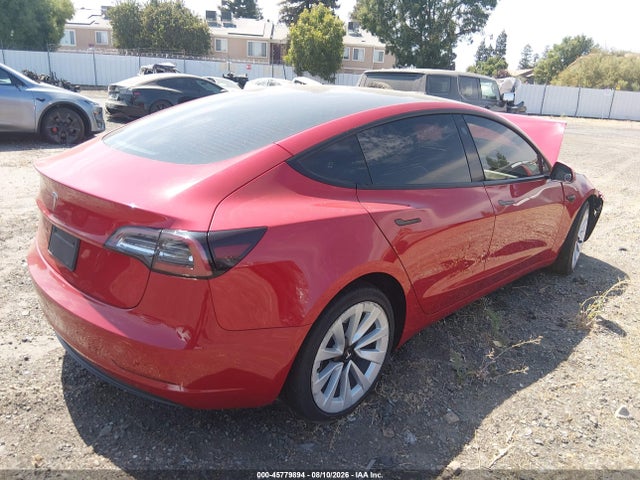 Tesla Model 3 Rear-wheel Drive 2022 5YJ3E1EAXNF289581 Image 4