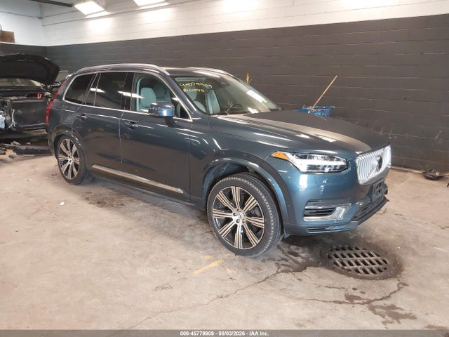 45779909 :رقم المزاد ، YV4H60CF4R1165328 vin ، 2024 Volvo Xc90 Recharge Plug-in Hybrid T8 Ultimate Bright Theme 7-seater مزاد بيع