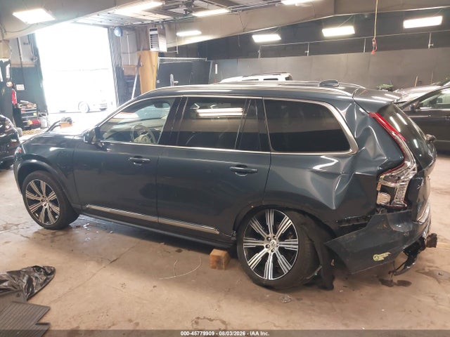 45779909 :رقم المزاد ، YV4H60CF4R1165328 vin ، 2024 Volvo Xc90 Recharge Plug-in Hybrid T8 Ultimate Bright Theme 7-seater مزاد بيع