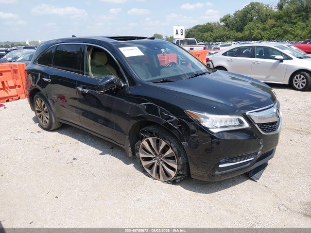 Продаж на аукціоні авто 2016 Acura Mdx Technology   Acurawatch Plus Packages/technology Package, vin: 5FRYD4H45GB058668, номер лоту: 45780072