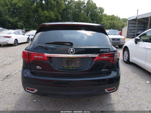 Aukcja sprzedaży 2016 Acura Mdx Technology   Acurawatch Plus Packages/technology Package, vin: 5FRYD4H45GB058668, numer aukcji: 45780072