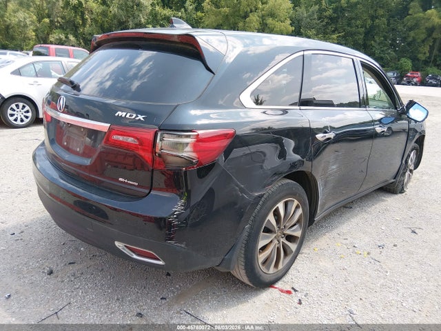 Aukcja sprzedaży 2016 Acura Mdx Technology   Acurawatch Plus Packages/technology Package, vin: 5FRYD4H45GB058668, numer aukcji: 45780072