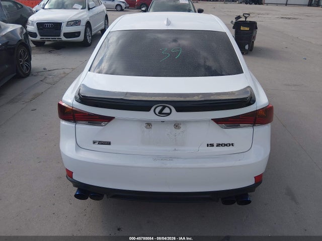 Продажа на аукционе авто 2017 Lexus Is 200t, vin: JTHBA1D23H5054235, номер лота: 45780084