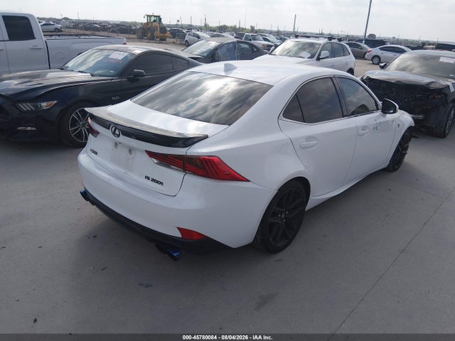Продажа на аукционе авто 2017 Lexus Is 200t, vin: JTHBA1D23H5054235, номер лота: 45780084