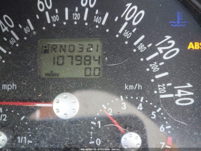 Aukcja sprzedaży 1999 Volkswagen New Beetle Gls, vin: 3VWCC21C4XM407851, numer aukcji: 45780110
