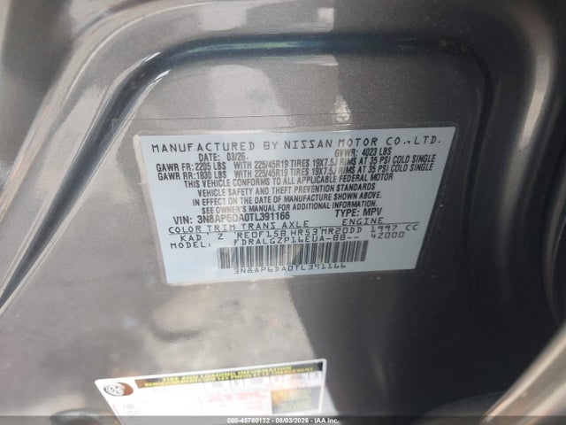 Nissan KICKS SR 2026 3N8AP6DA0TL391166 Image 9
