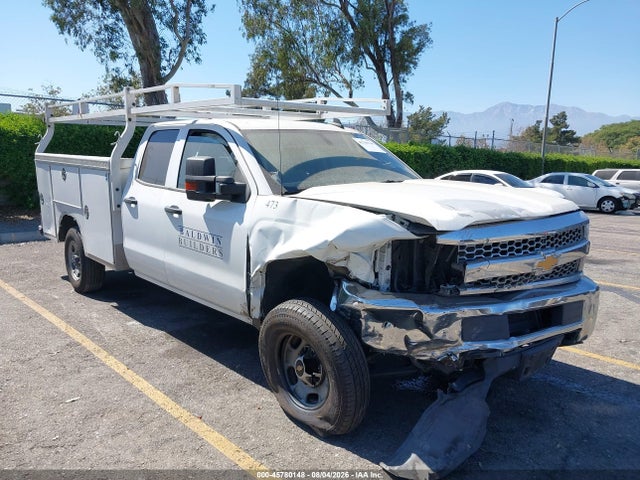 Auction sale of the 2019 Chevrolet Silverado 2500hd Wt, vin: 2GB2CREG3K1222473, lot number: 45780148