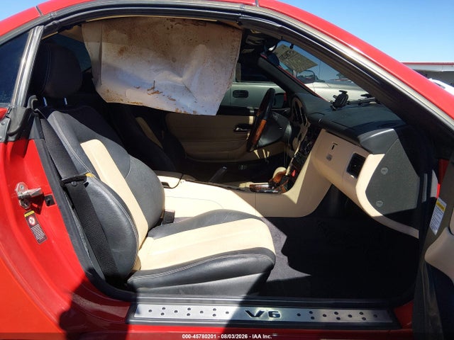 2001 Mercedes-benz Slk 320 მანქანა იყიდება აუქციონზე, vin: WDBKK65F31F193793, აუქციონის ნომერი: 45780201