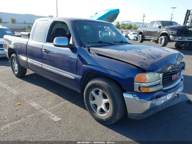 45780211 :رقم المزاد ، 2GTEC19VX21177230 vin ، 2002 Gmc Sierra 1500 Sle مزاد بيع