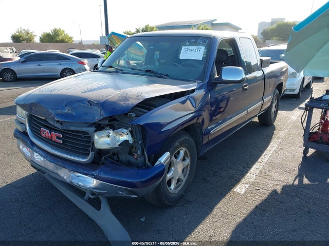 Aukcja sprzedaży 2002 Gmc Sierra 1500 Sle, vin: 2GTEC19VX21177230, numer aukcji: 45780211