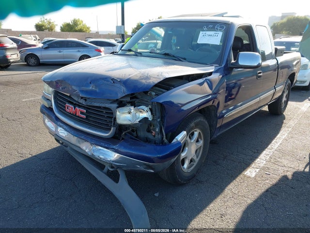 Aukcja sprzedaży 2002 Gmc Sierra 1500 Sle, vin: 2GTEC19VX21177230, numer aukcji: 45780211