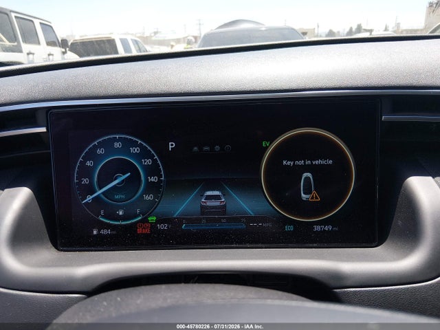 2022 Hyundai Tucson Hybrid Sel Convenience მანქანა იყიდება აუქციონზე, vin: KM8JFCA11NU027134, აუქციონის ნომერი: 45780226