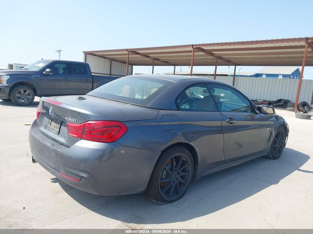 Продаж на аукціоні авто 2018 Bmw 430i, vin: WBA4Z1C52JEC72607, номер лоту: 45780234