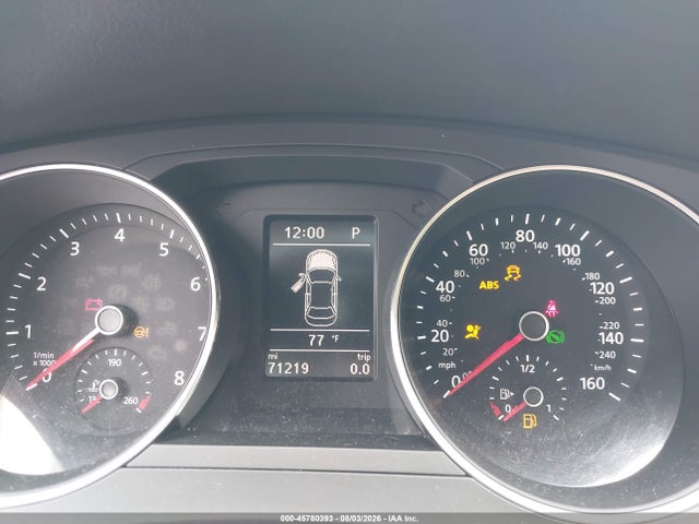 2017 Volkswagen Jetta 1.4t Se მანქანა იყიდება აუქციონზე, vin: 3VWDB7AJ8HM300953, აუქციონის ნომერი: 45780393