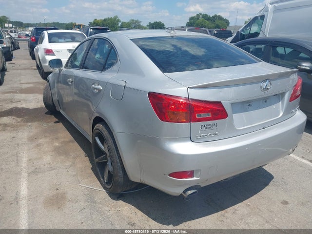 2007 Lexus Is 250 მანქანა იყიდება აუქციონზე, vin: JTHBK262672025344, აუქციონის ნომერი: 45780419
