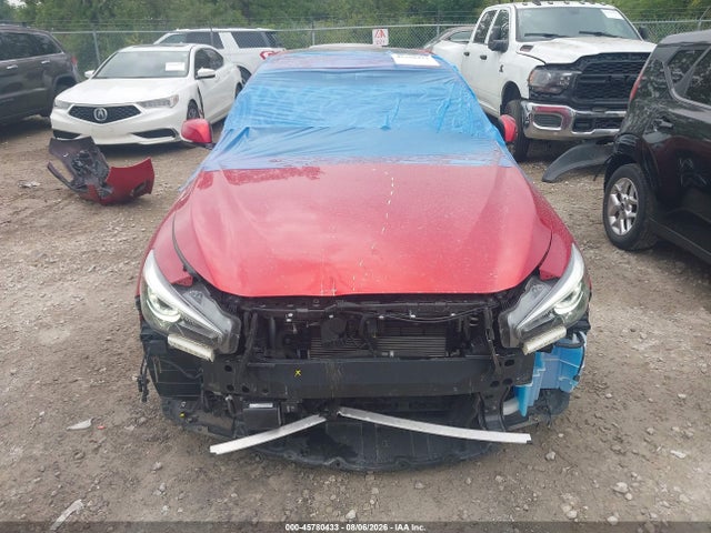 2022 Infiniti Q50 Luxe Awd მანქანა იყიდება აუქციონზე, vin: JN1EV7BR9NM340861, აუქციონის ნომერი: 45780433