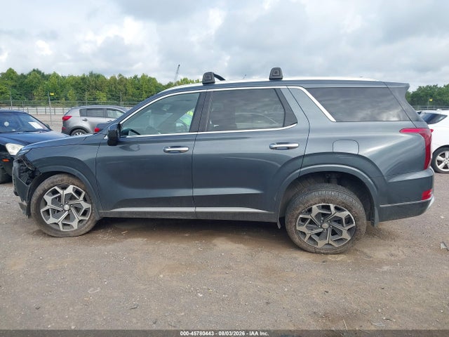 45780443 :رقم المزاد ، KM8R74HE6NU342963 vin ، 2022 Hyundai Palisade Calligraphy مزاد بيع