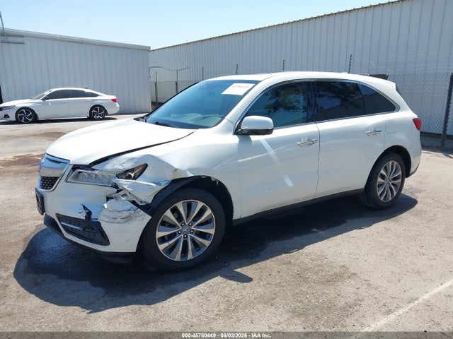 Acura Mdx Technology Acurawatch Plus Packages/technology Package 2016 5FRYD3H43GB010371 Image 2