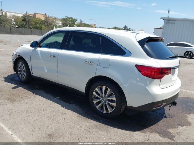Acura Mdx Technology Acurawatch Plus Packages/technology Package 2016 5FRYD3H43GB010371 Image 3