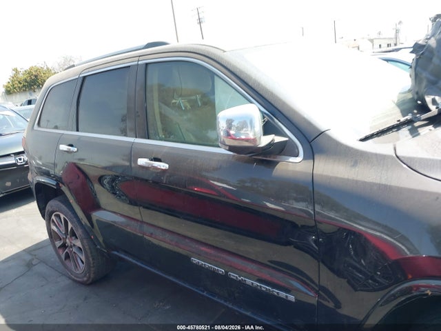 Aukcja sprzedaży 2018 Jeep Grand Cherokee Overland 4x2, vin: 1C4RJECG5JC322725, numer aukcji: 45780521