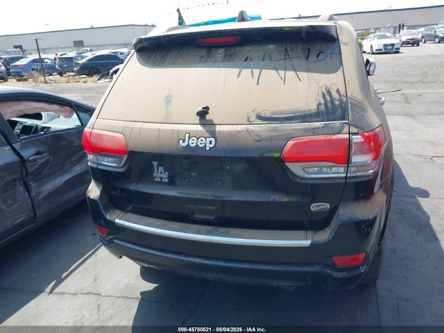 Aukcja sprzedaży 2018 Jeep Grand Cherokee Overland 4x2, vin: 1C4RJECG5JC322725, numer aukcji: 45780521