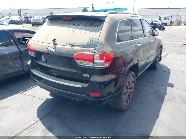 Aukcja sprzedaży 2018 Jeep Grand Cherokee Overland 4x2, vin: 1C4RJECG5JC322725, numer aukcji: 45780521