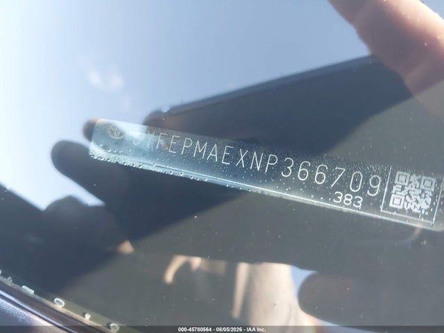 45780564 :رقم المزاد ، 5YFEPMAEXNP366709 vin ، 2022 Toyota Corolla Le مزاد بيع