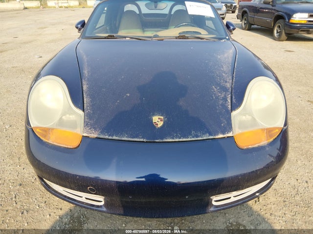 2002 Porsche Boxster მანქანა იყიდება აუქციონზე, vin: WP0CA29892U624180, აუქციონის ნომერი: 45780597