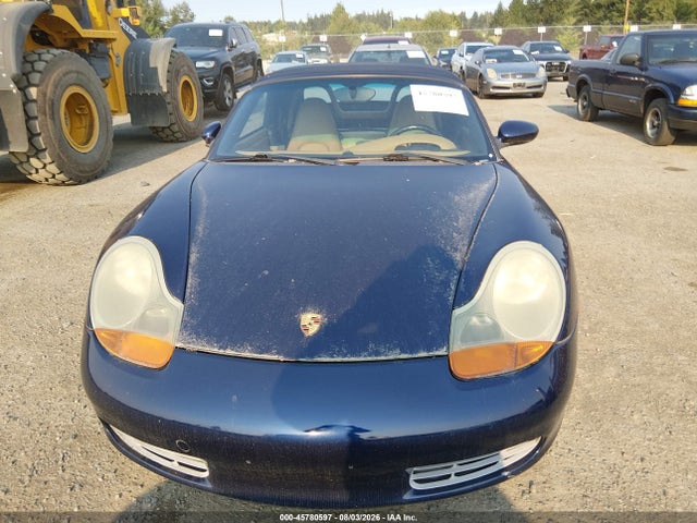2002 Porsche Boxster მანქანა იყიდება აუქციონზე, vin: WP0CA29892U624180, აუქციონის ნომერი: 45780597