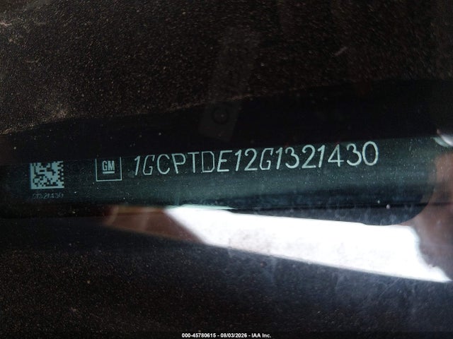 1GCPTDE12G1321430 Chevrolet Colorado 4wd Z71