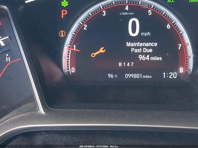 19XFC2F8XLE207520 Honda Civic Sport