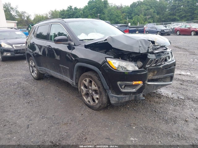 Aukcja sprzedaży 2020 Jeep Compass Limited 4x4, vin: 3C4NJDCB7LT159760, numer aukcji: 45780637