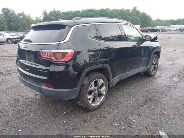 Aukcja sprzedaży 2020 Jeep Compass Limited 4x4, vin: 3C4NJDCB7LT159760, numer aukcji: 45780637